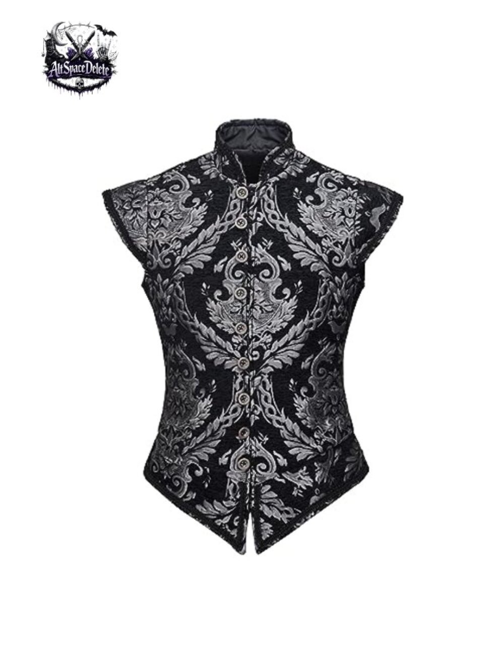 Mens Tudor Victorian Gothic Steampunk Waistcoat Vest